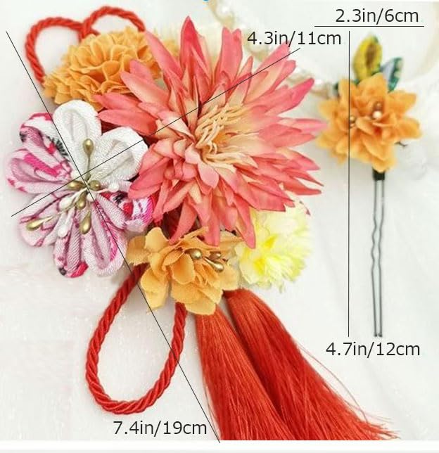 Amazon.com : 【FROM JAPAN】JAPONISM Head dress Hair pin japanese