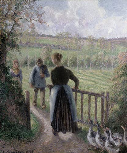 Poster Pissarro 60x90cm pour habiller un grand mur vide avec élégance