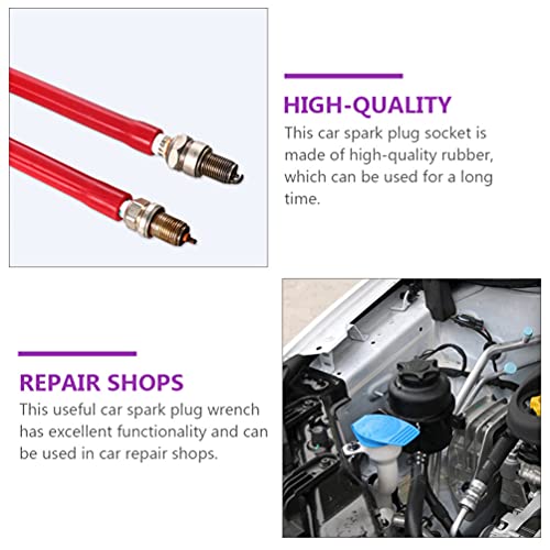 FAVOMOTO Spark Plug Chave Do Carro Auto Spark Plug Ferramenta de Reparação Acessório (Vermelho)