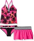 ZeroXposur Girls' Big Girls Sundown Sport 2PC Tankini W/Short
