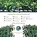 ODTORY Artificial Boxwood Roll: 40x120 in (33.5 sqft) UV-Anti Faux Ivy Boxwood Hedge Leaf Grass Wall for Patio Balcony Privacy, Garden, Backyard Greenery Wall Backdrop and Fence Decor