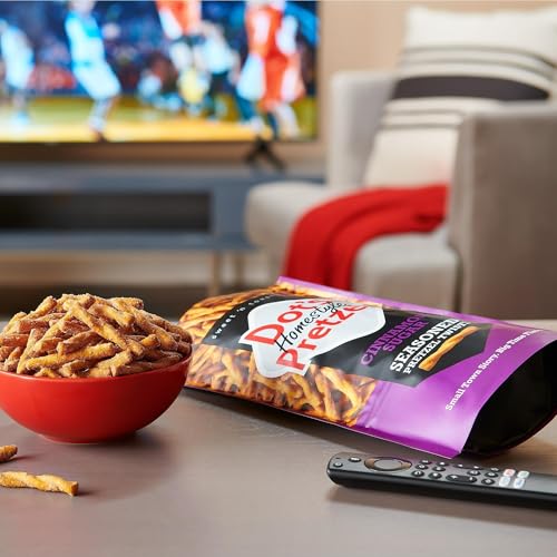 Image of Dot's Pretzels Bundle Pack Original, Honey Mustard, and Cinnamon Sugar Seasoned Pretzel Twist Snack, 16oz Grocery Sized Bags (3 Pack)