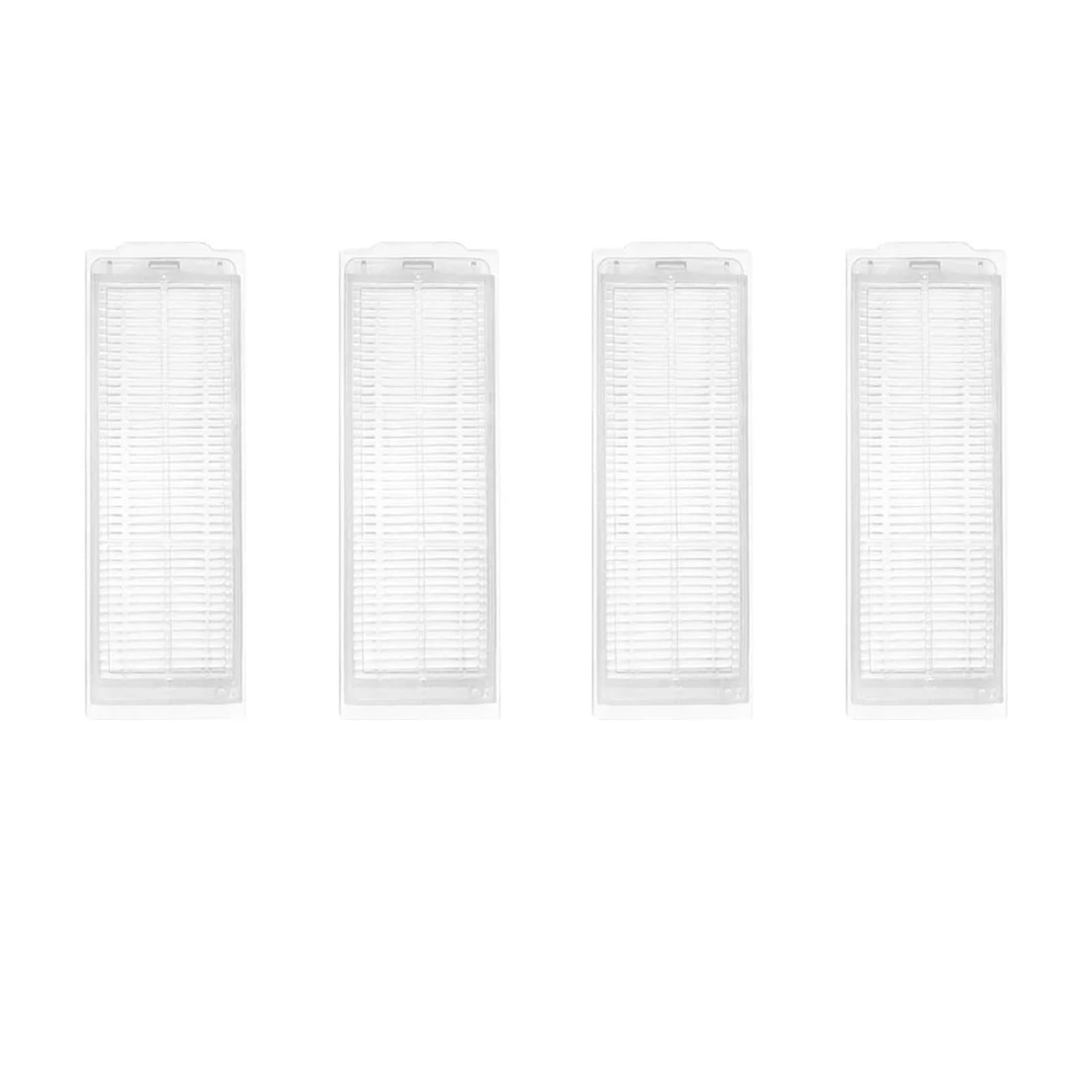 Piezas de aspiradora robot, compatibles con Xiaomi Robot Vacuum S10 S12 B106GL, 1 cepillo principal, 1 cepillo lateral, 4 filtros Hepa, pieza de paño de fregona