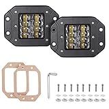 Uso amplio: puede ser ampliamente aplicada a diferentes tipos de terrenos, 4x4, ATV, UTV, SUV, camiones, pick-up, Barco, Van, Camper, carretera buggy, Arena del carril, trenes, autobuses, tanques, etc. También puede ser utilizado como patio lámpara, luz de la construcción, etc.