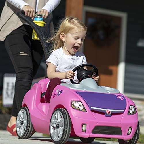 Step2 Whisper Ride Ii Ride On Push Toy Car, Pink – Ride On Car With Included Seat Belt, Easy Storage And Transport, Makes A Great Stroller Alternative #TOP6