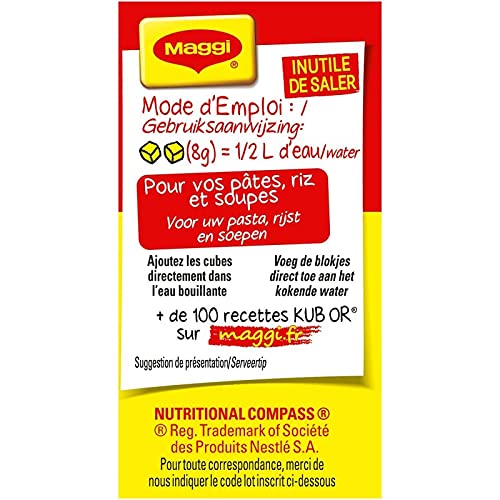Maggi - O Kub El 128G Original - Lot De 4 - Precio Por Lote - Entrega Rápida