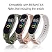 LETEASE Correas para Xiaomi Mi Band 4 Mi Band 3, Pulsera Reloj...