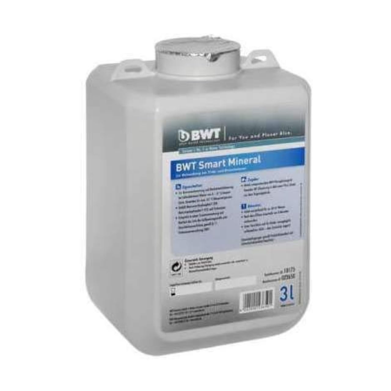 BWT Smart Mineral Dosiermittel für Perla Hybrid und AQA smart Plus 3 Liter Enthärtung Mineralstoffdosierung
