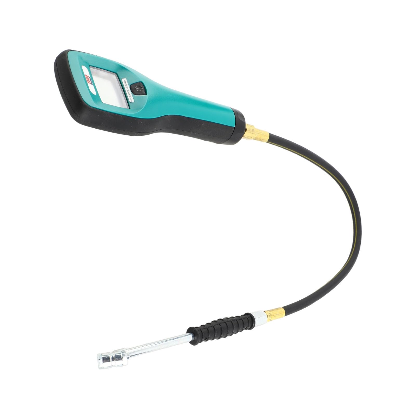 Probador de Gas Analizador de Gas Portátil para Detección de Nitrógeno Ayuda a Mecánicos y Aficionados Al Bricolaje Aleación de Acero de Caucho ABS