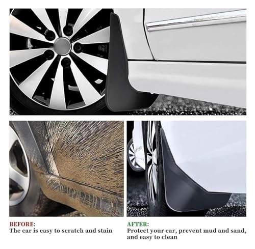Guardabarros para Suzuki SX4 Hatchback Crossover 2007-2013: protectores contra salpicaduras de coche 6