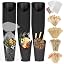 100pcs 12oz Disposable Black Paper Charcuterie Cups With 200 Cocktail Picks - Snack, Dessert, Party Serving Set - View #4