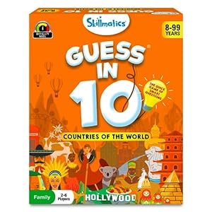 Skillmatics Card Game – Guess in 10 Countries of The World, Perfect for Boys, Girls, Kids & Families Who Love Toys, Gifts for Ages 8, 9, 10 & Up