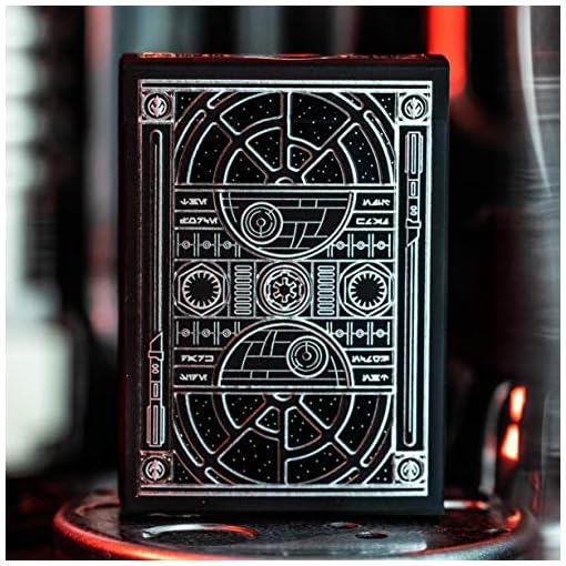 Theory11 Star Wars Dark Side Silver Edition Playing Cards (Graphite Grey) Deck - Image 3