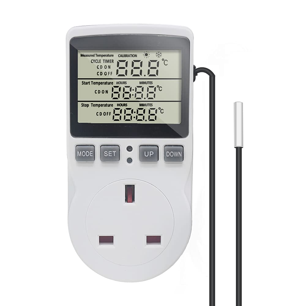 Buy KETOTEK KT3100 Digital Thermostat Temperature Controller Socket