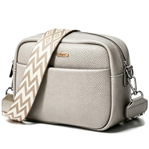 Image of crossbody bags for women trendy with adjustable straps smallleather cross body purses