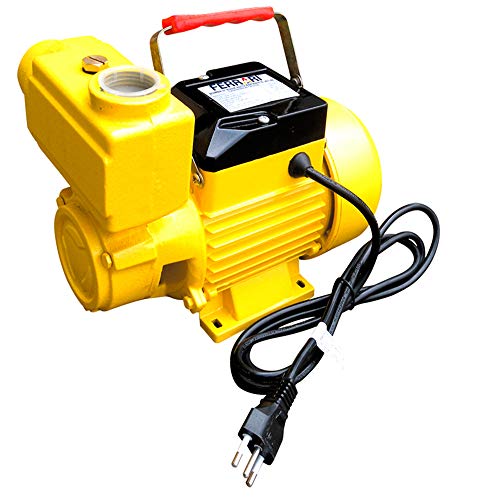 Bomba Periférica Auto Aspirante Tps-80 1cv 127/220v Ferrari Amarelo