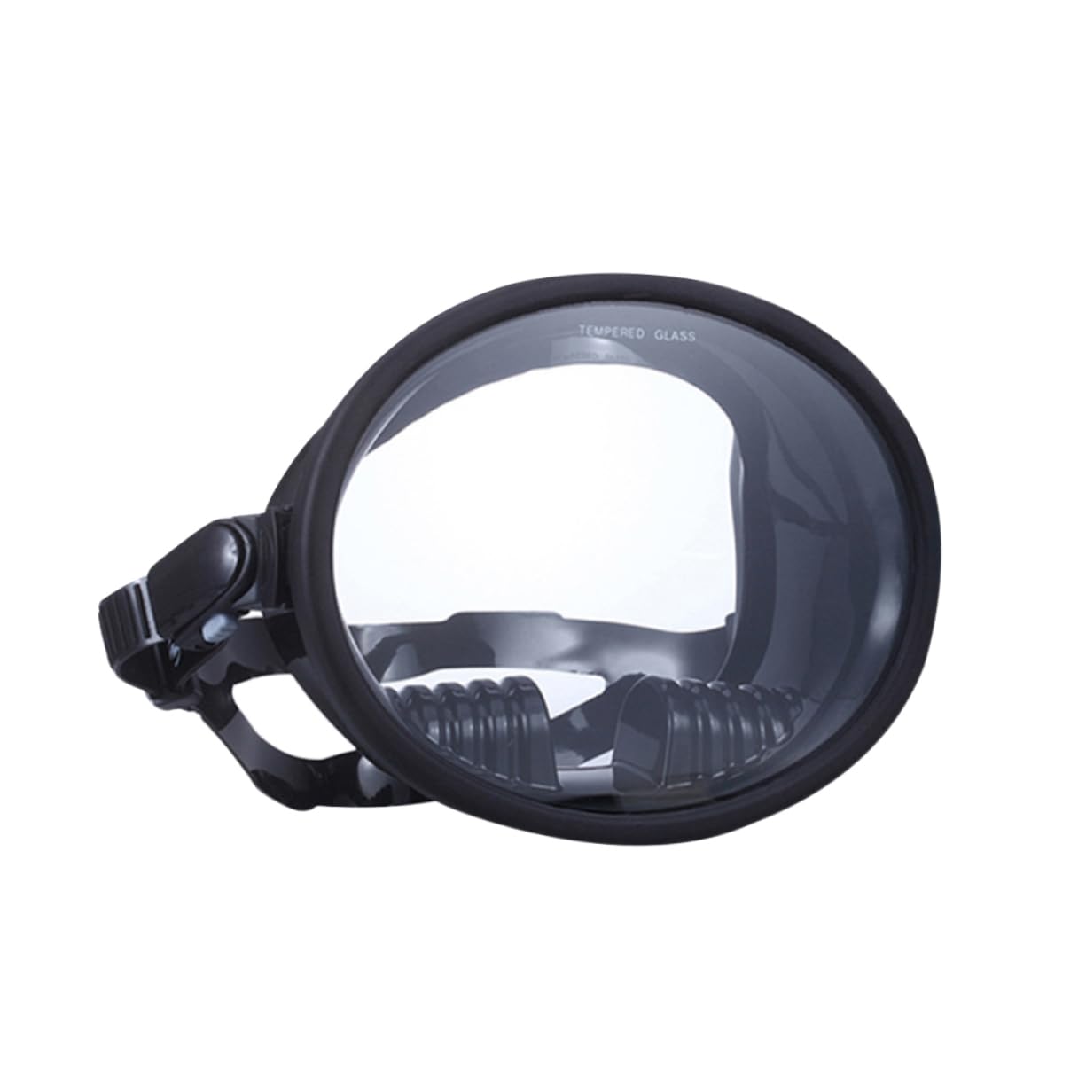 Antibeschlag Tauchbrille Weihnachten Party Weitwinkel Silikon Schwarz