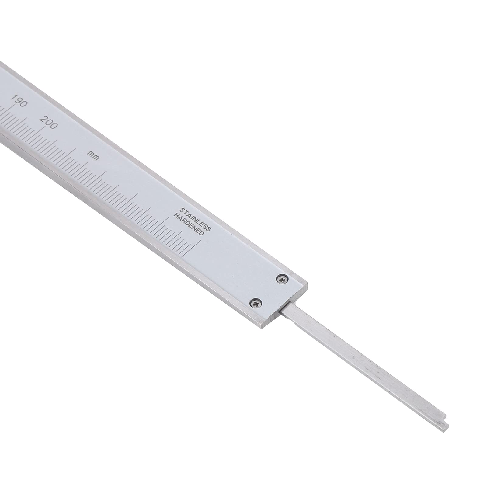 FTVOGUE Calibre Vernier de Acero, 0-200mm a Prueba de Aceite con Ajuste