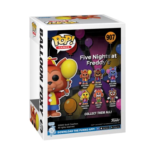 Funko Pop! & Tee: Five Nights at Freddy's - Balloon Foxy - XS Multicolor4