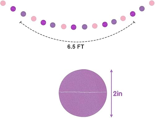 Miniatura 4 de Juego de decoraciones de fiesta de cumpleaños de oro rosa rosa con pancarta de feliz cumpleaños, pompones de papel de seda, guirnalda de puntos