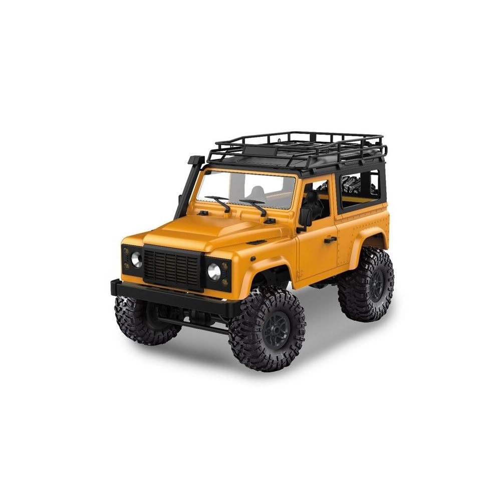 Land Rover Defender D90 RC samochód 4WD zdalnie sterowany samochód z oświetleniem LED, metalowa skrzynia biegów, pojazd offroad, czas jazdy 30 min, zdalnie sterowany od 8 lat