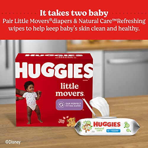 Huggies Natural Care Refreshing Baby Wipes, Hypoallergenic, Scented, 10 Flip-Top Packs (560 Wipes Total) #TOP7