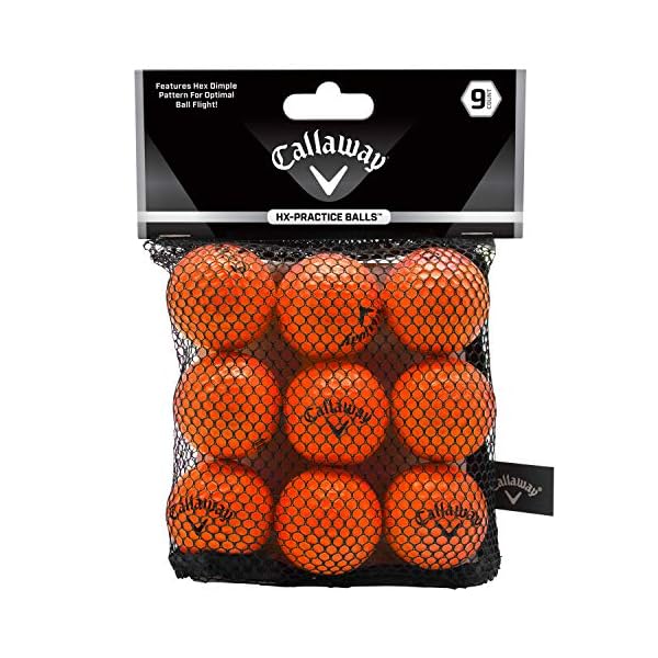 Callaway Soft Flight Golfbälle mit Hex-Muster, Übungsbälle
