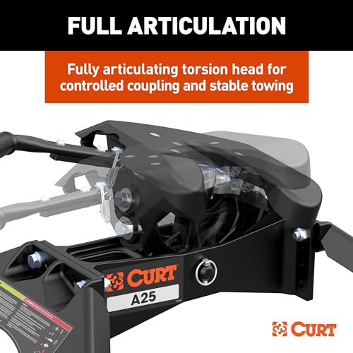 CURT A25 Sliding 5th Wheel Hitch