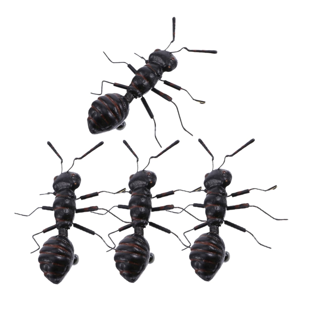 SEWOART 4 Piezas Estatua del Jardín De Hormigas Figura De Hormiga De Metal Modelos De Estatua De Insecto Estatuas De Jardín De Hormigas Animal Decorate Interior Adornos Alambre De Hierro