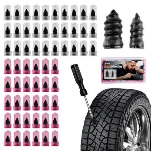 Untvie 60-Piece Tire Plug Repair Kit