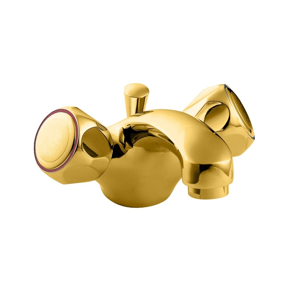 Deva DCM113/501 Profile Basin Mixer Tap, Gold