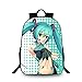 Produktbild WANHONGYUE Hatsune Miku Anime Bilddruck Rucksack Backpack Büchertasche Schüler Schultasche Reiserucksack /1