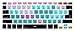 HRH Avid Pro Tools Functional Shortcuts Keyboard Cover Silicone Skin for MacBook Air 13 and MacBook Pro 13 15 17 (with or w/out Retina,Not Fit 2016 Macbook Pro 13 15 with/without Touch Bar) EU/US