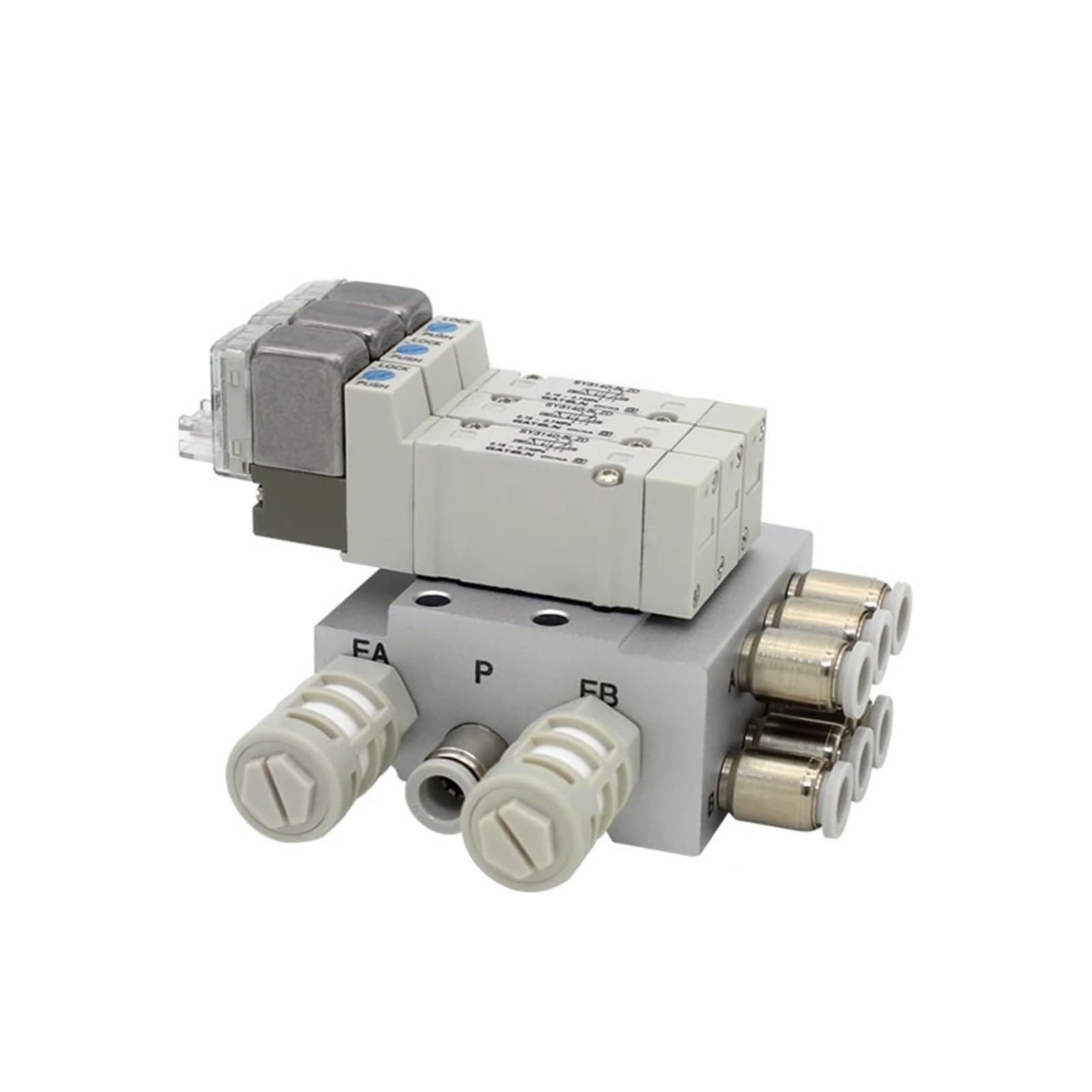 SY3140-5LZD SY3140-6LZD vanne de commande à cylindre 6mm 2 stations