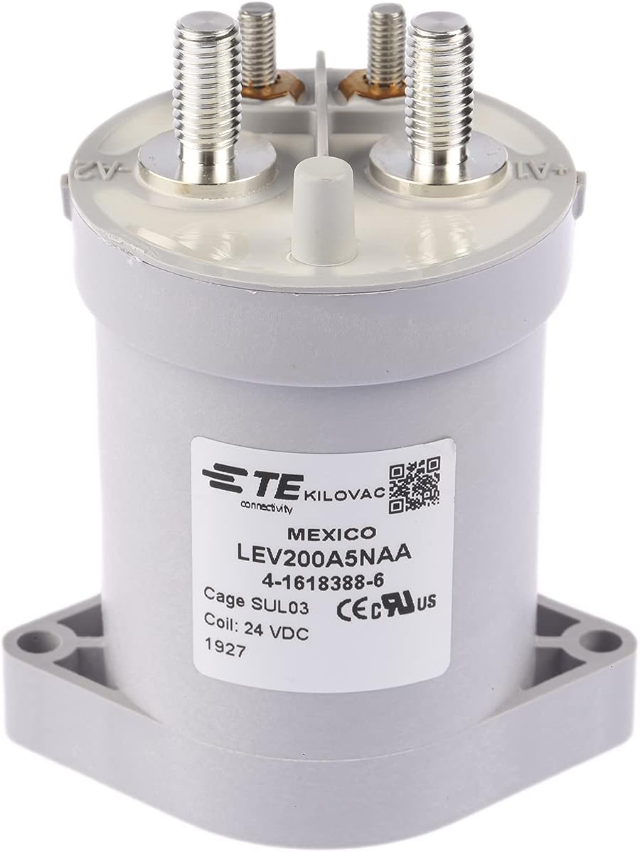 Kilovac - Te Connectivity Relay Contactor, Spst, 24Vdc, 500A - LEV200A5NAA
