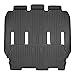 MAXLINER Floor Mats 2nd and 3rd Row Liner Black for 2017-2018 Chrysler Pacifica 7 or 8 Passenger Model (No Hybrid Models)