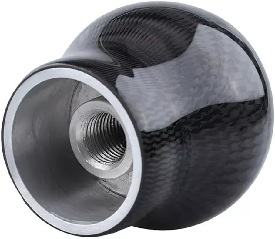 Car Manual Transmission 6 Speed Racing Carbon Fiber Gear Shift Knob Compatible for Fiesta MK7 MK8 ST Shift Knob Car Accessories
