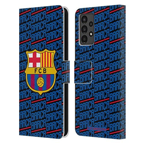 Funda Samsung Galaxy A13 2022 FC Barcelona Carcasa Protectora Libro