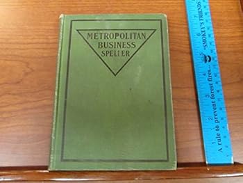 Hardcover The Metropolitan Business Speller Book