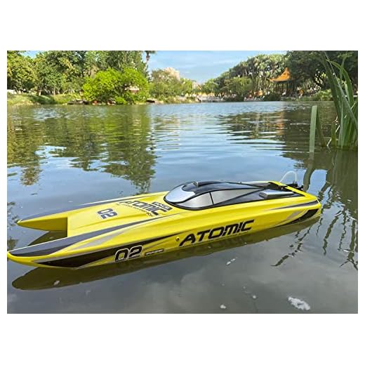 Ready to Run, 27.5" Inches Remote Control Speed Boat S011 Electric RC Boat Top Speed 65KM/H Brushless Motor Excellent Functions for Hobbies Player Adult Boys Age 14+
