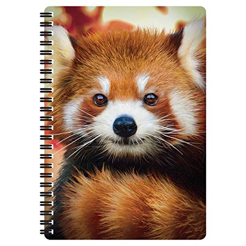 DAYFULI 3D LiveLife Notebook – Baby Red Panda from Deluxebase. 80 Page Lined Lenticular 3D Red Panda Notebook. 8.5 x 5.5 in. Superb school or work stationery with artwork licensed from artist Michael Searle
