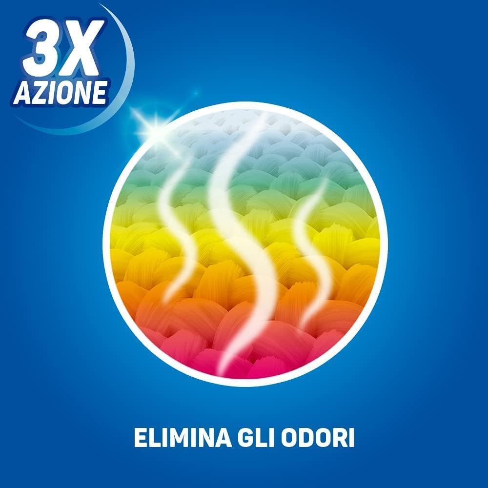 Napisan Detersivo Lavatrice Liquido Igienizzante Capi Colorati, 8 Confezioni da 2 l da 40 Lavaggi di Detersivo Lavatrice Liquido