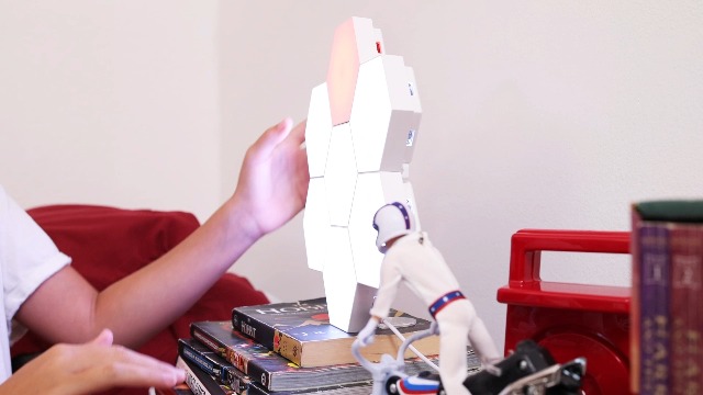 Emberela HEXlights Sensory Lights for Kids - 7pk Touch Hexagon Lights, Remote Controlled - Autism-Friendly Tap Tap Wall LED Panels for Sensory Room - Table Stand Included - Image 8