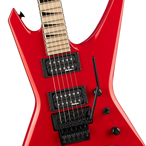 Jackson X Series Warrior™ WRX24M, Maple Fingerboard, Ferrari Red - Les Beatles, Paul McCartney, John Lennon, RIngo Starr, George Harrison Jackson X Series Warrior™ WRX24M, Maple Fingerboard, Ferrari Red – Image 6