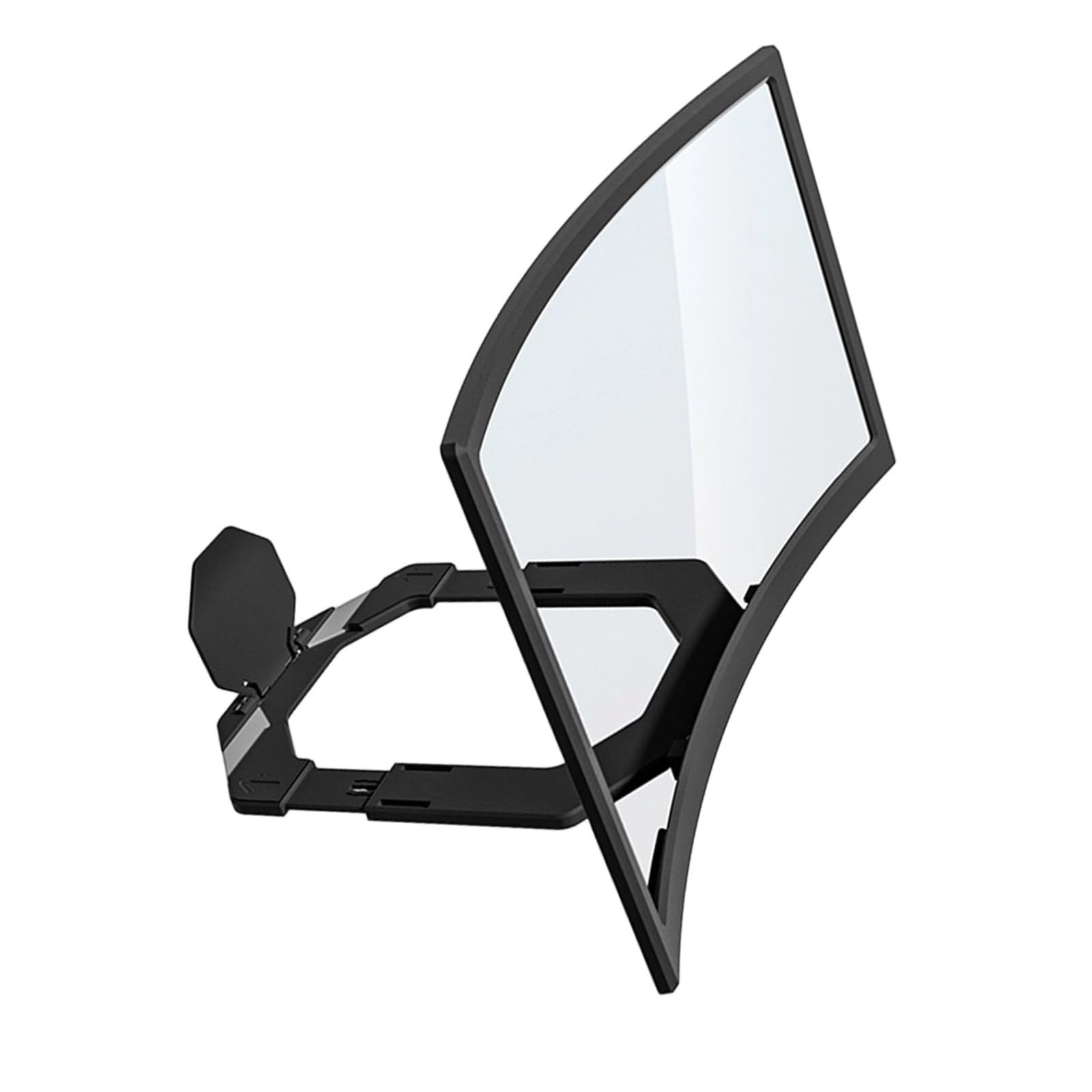 Clear Curved Smartphone Screen Enhancer Wide Viewing Angles Eye Comfort Technology Portable Anti Slip Base Multiple Usage Curved Screen Magnifier