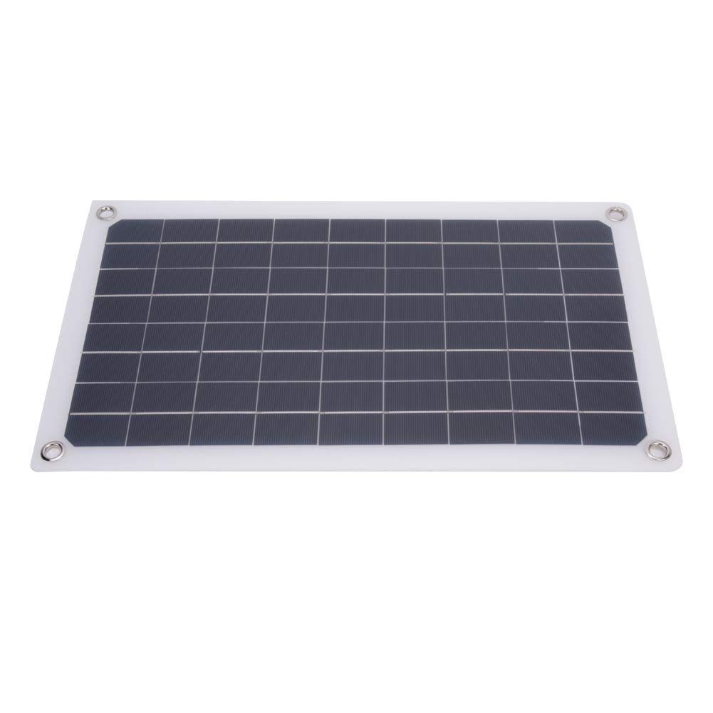 Caricatore da pannello solare da 20 W monocristallino USB doppia uscita CC portatile di alta qualità per batteria da 12 V da campeggio all'aperto