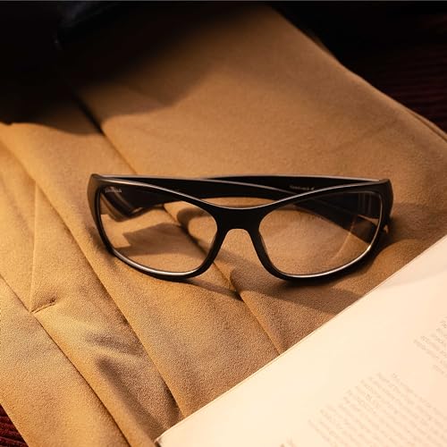 Fastrack Men's 100% UV protected White Lens Sporty Sunglasses - Image 3