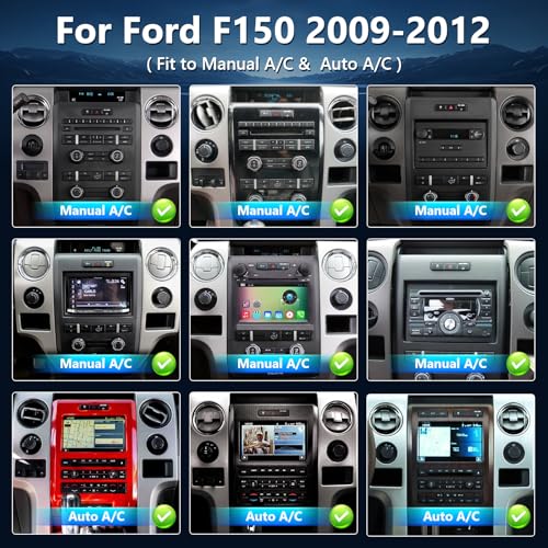 XGU 8Core Car Radio for Ford F150 2009 to 2012 XL XLT, 9inch Touchscreen Stereo, Wireless Apple CarPlay & Android Auto, Mirrorlink, 5G WiFi GPS, FM RDS, EQ DSP, Back-Up Camera, SWC, 2G+32G - image 2