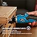 Electric Screwdriver Tilswall Mini Cordless Screwdriver Rechargeable 2000mAh 3.6V 4N.m Battery 10+1 Torque Adjustments with Extra Bits Set for Home DIY and Fit for Ladies, Newbies and Experienced