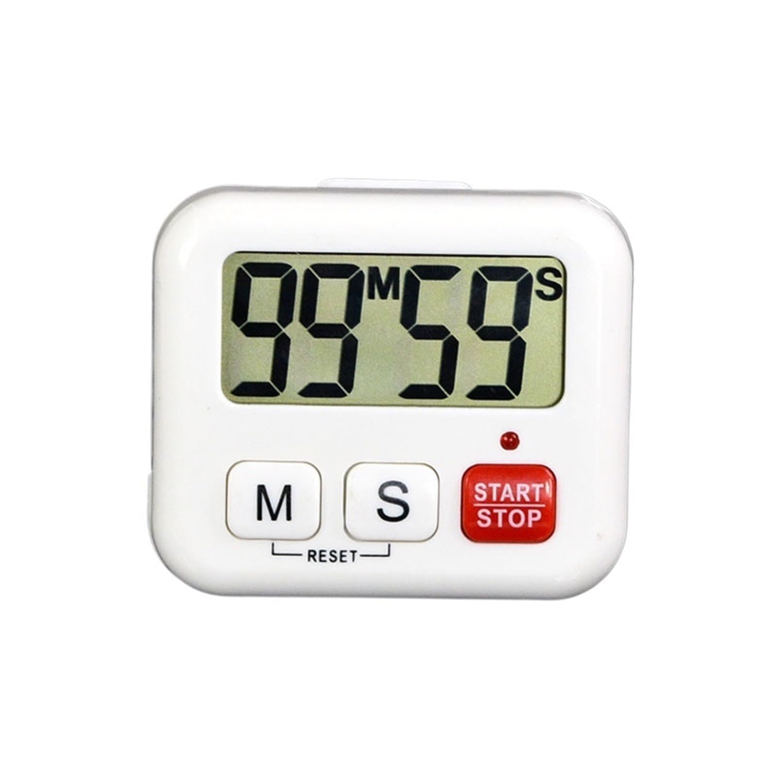 Sport Alarm Timer Digital Magnetic Countdown Up LCD 99 Minute Clock Kitchen Cooking Reliable Efficient